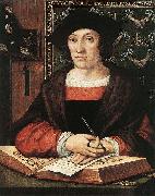 Bernard van orley Joris van Zelle,1519, Oil on oak panel oil